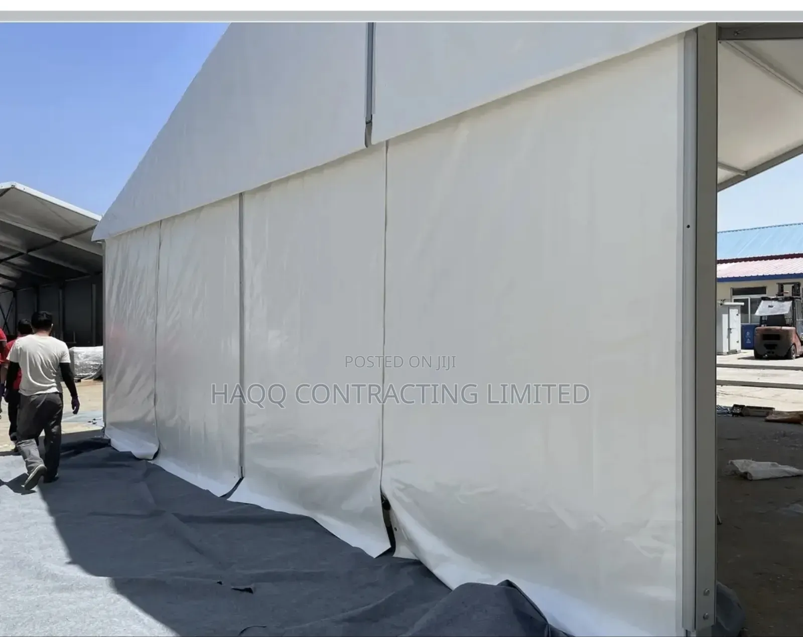 We Construct Quality Long Span Marquee Tent of Any Capacity