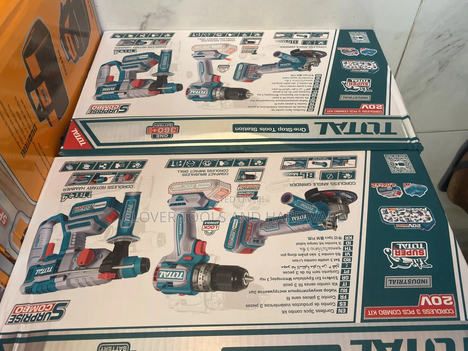 Total 3 In 1combo Kit Li-ion 20V / 4ah (TOSLI240202)