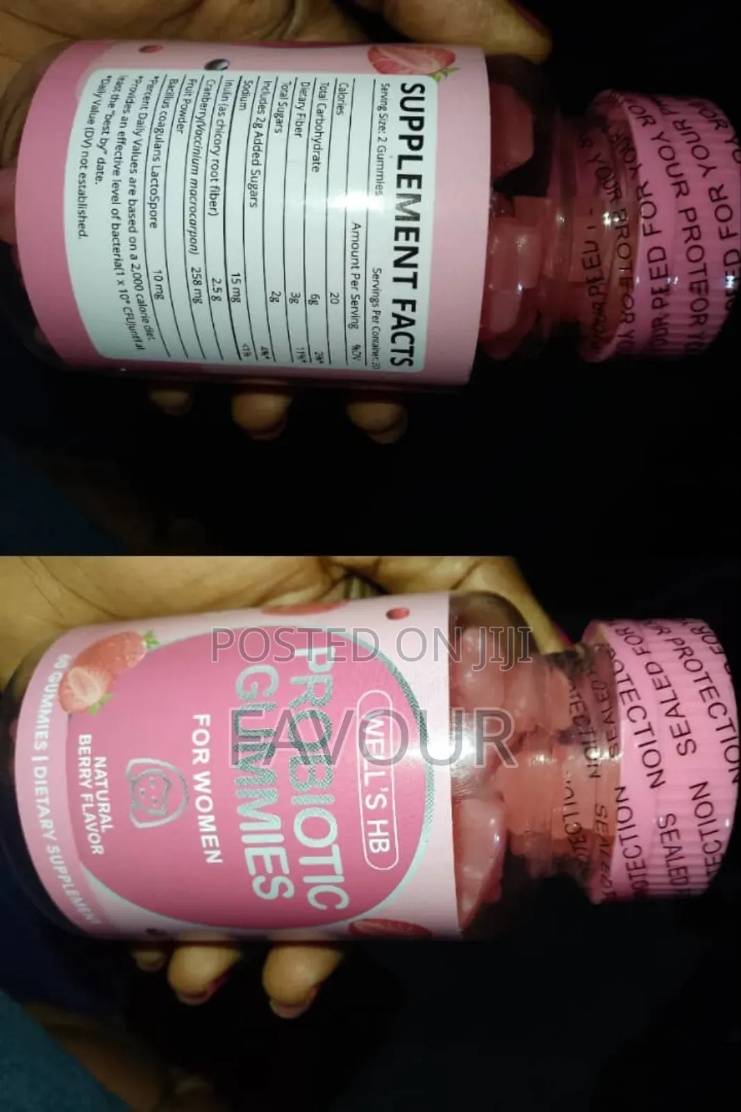 Probiotics Gummies for Utis and Female Care