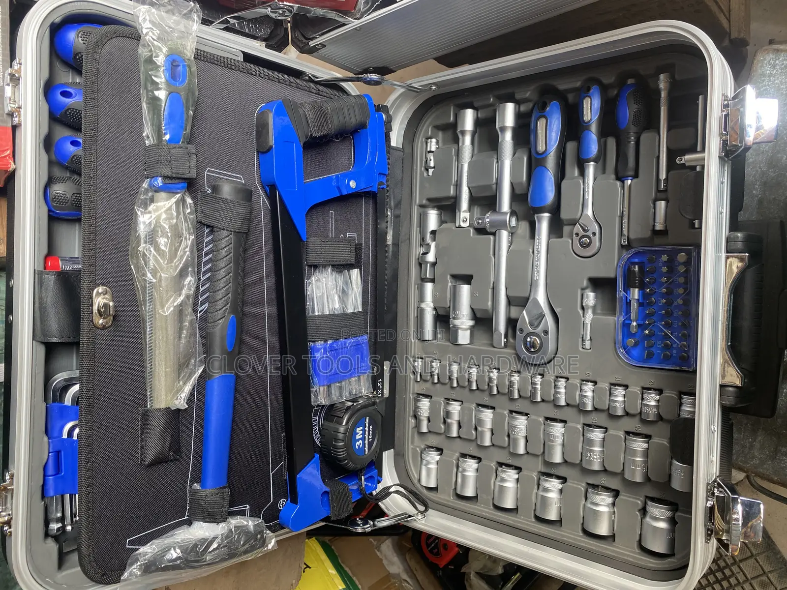 132pcs Original CRV Tool Set in ABS Trolley Case