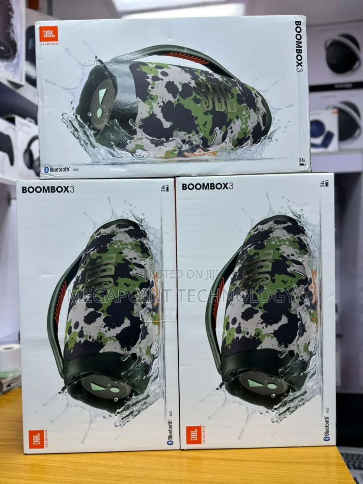 JBL Boombox 3 Bluetooth Speaker