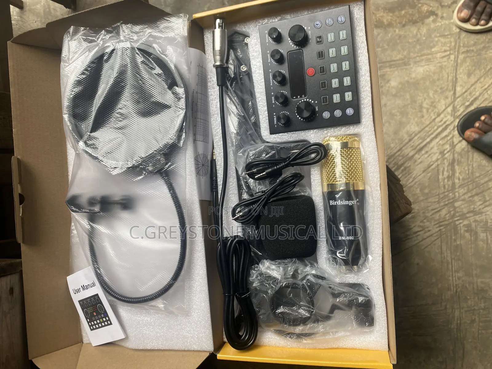 Bm 800 Complete With V9 Sound Card