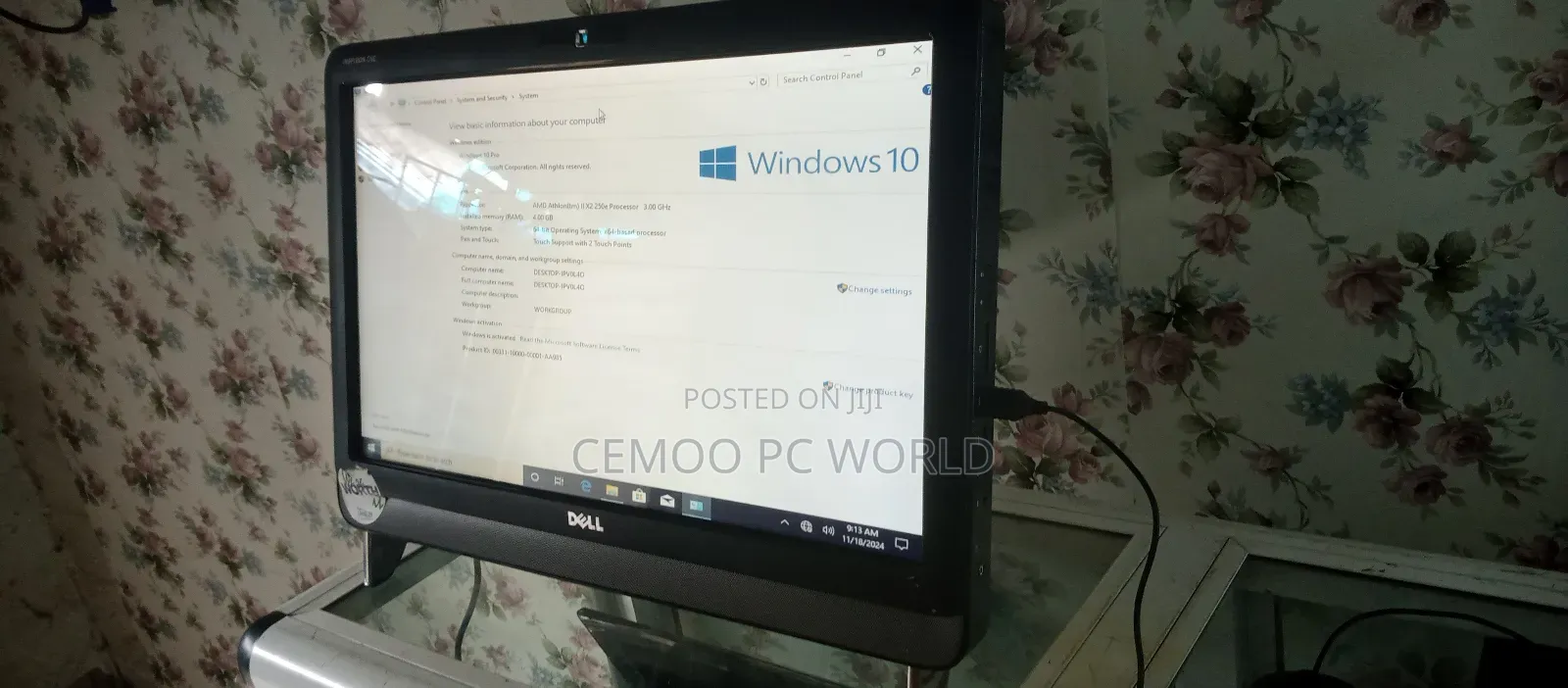 Desktop Computer Dell Inspiron One 2205 4GB AMD HDD 500GB