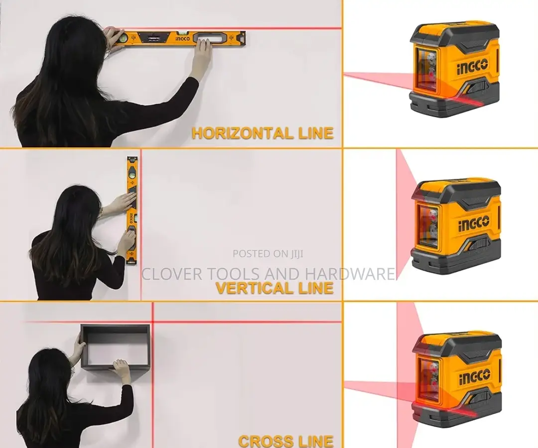 Ingco Self Leveling Line Laser (15m, HLL156508)