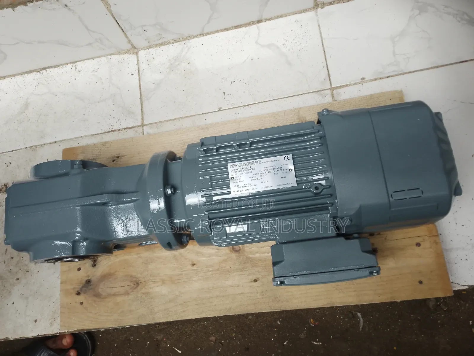 Sew Eurodrive Gear Motor 1.5 Kw 2 HP