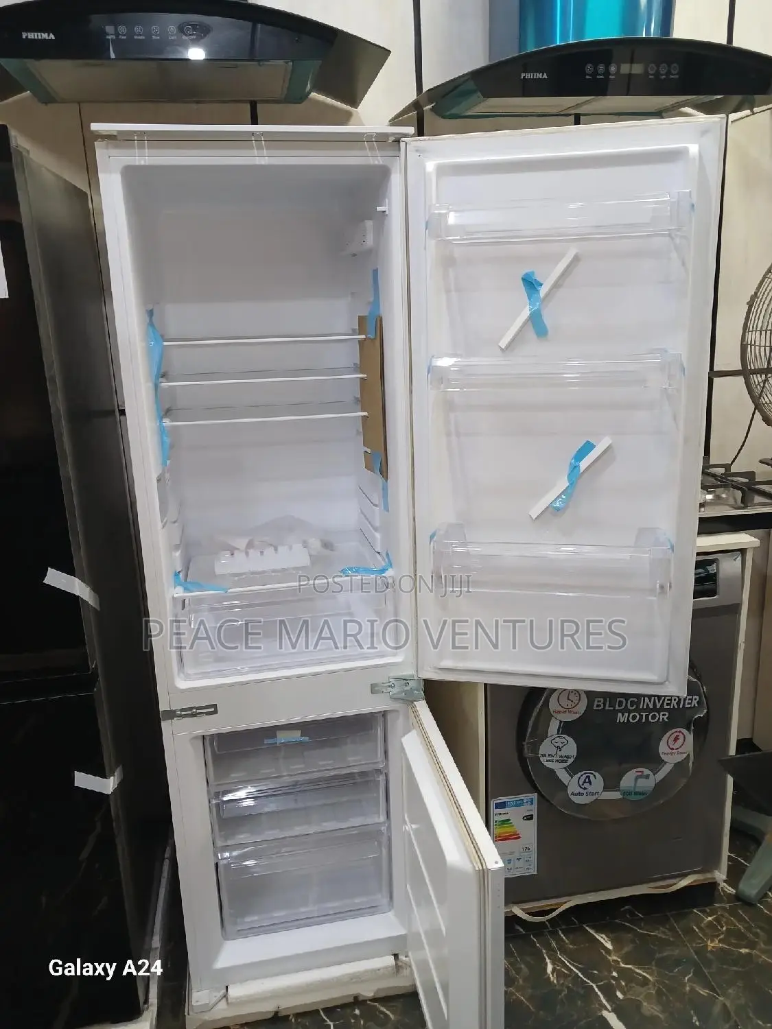 Phima Inbuilt Quality Fridge 300litres With 2years Warranty