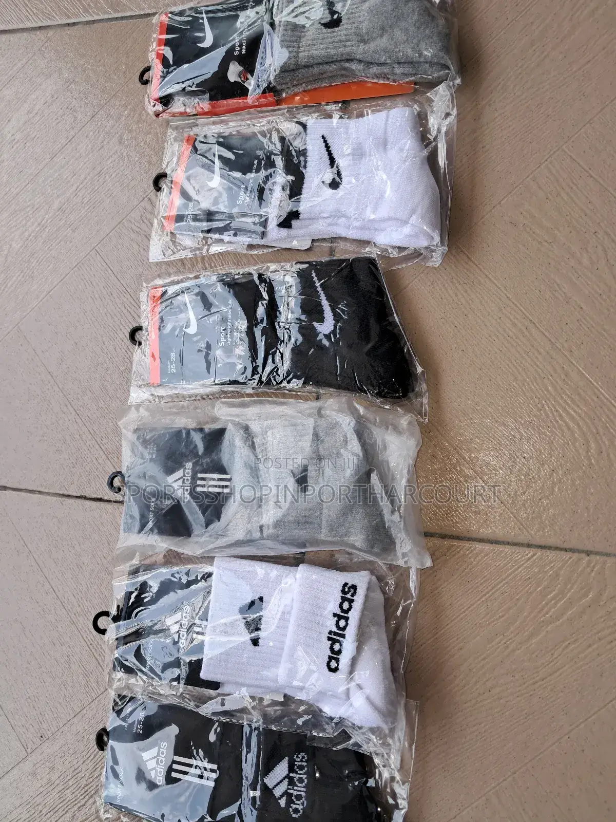 Adidas and Nike Sports Stockings