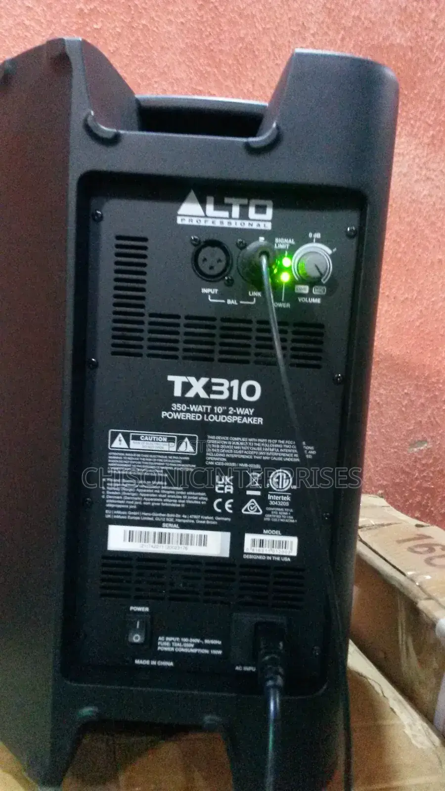 Alto Power Hanging Speaker Tx310