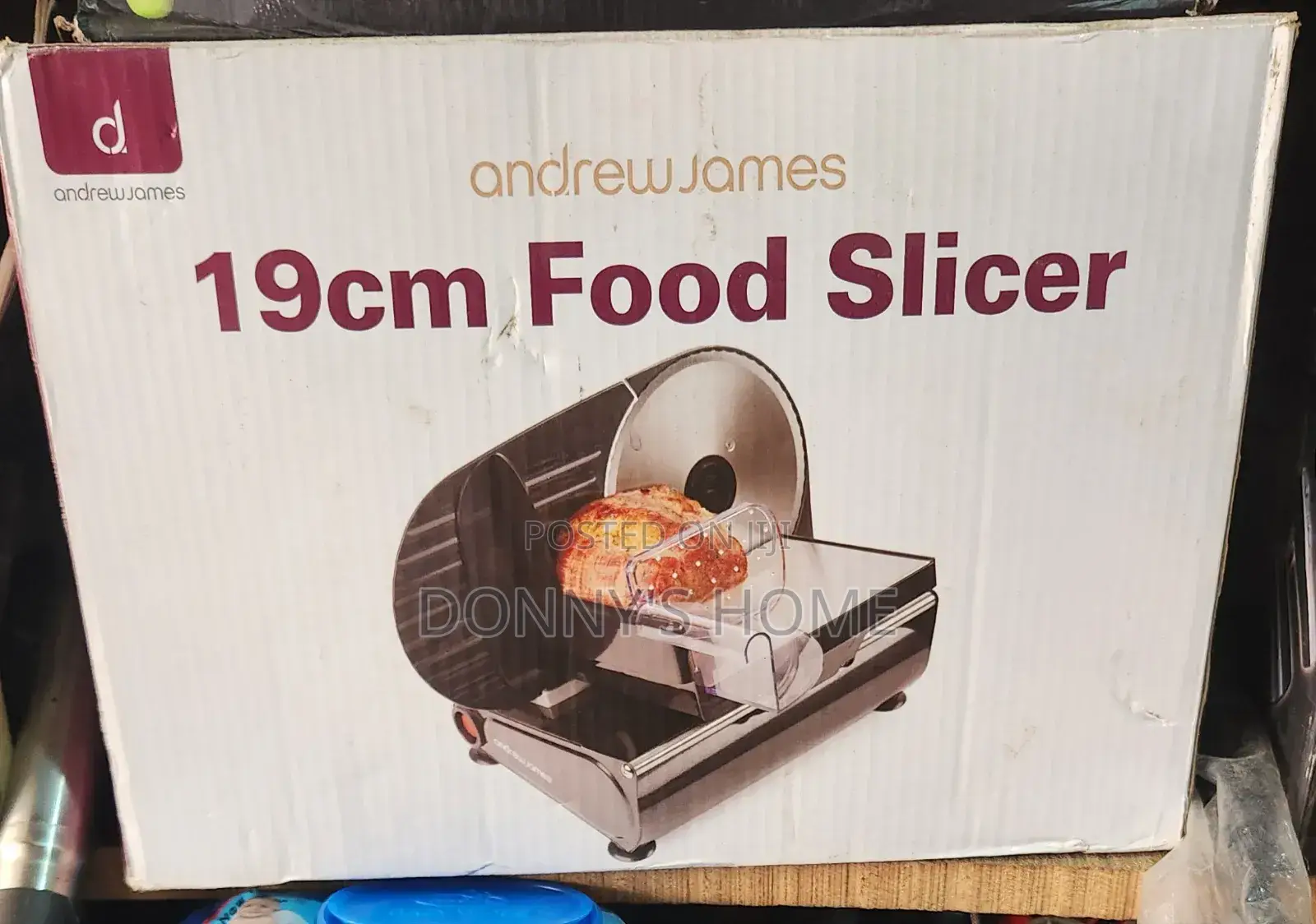 Andrew James 19cm Food Slicer