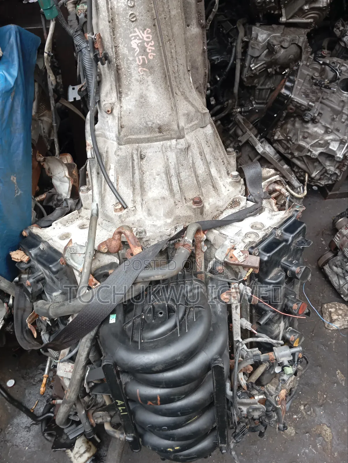 Nissan Titan Engine and Gearbox 2008 4 Wheel Drive