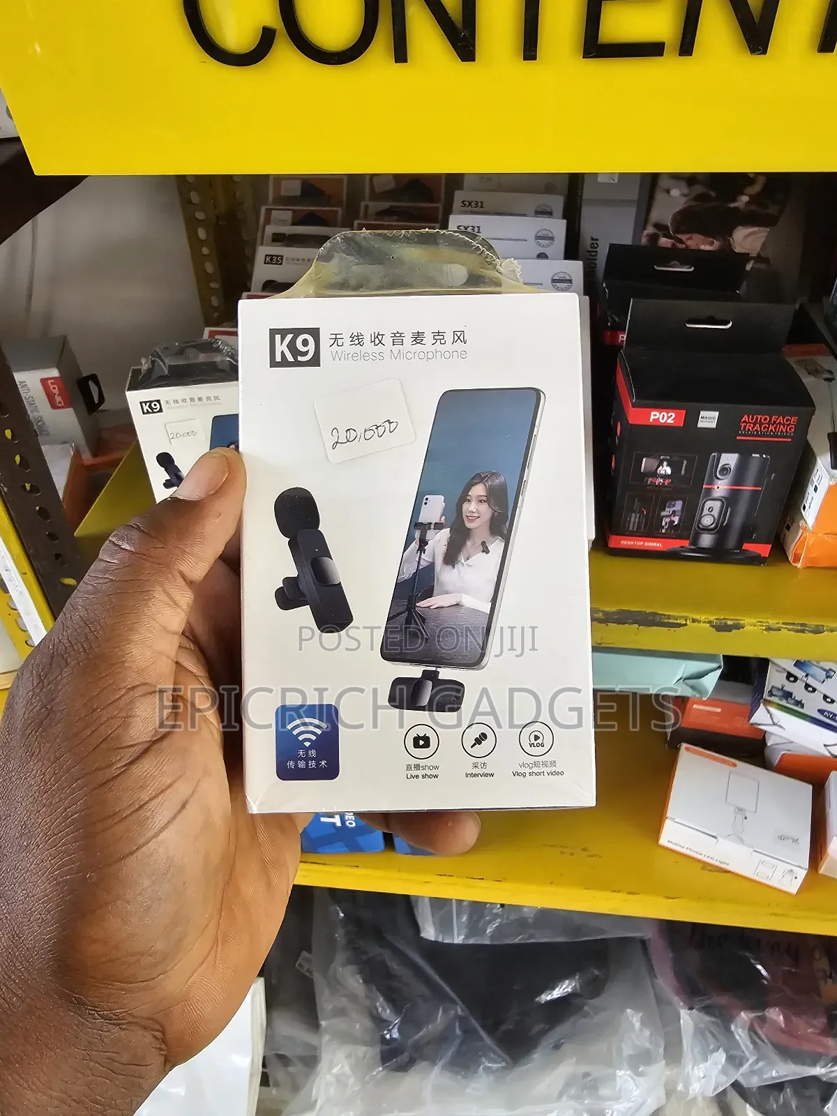 Wireless Mic for iPhone Content Creation