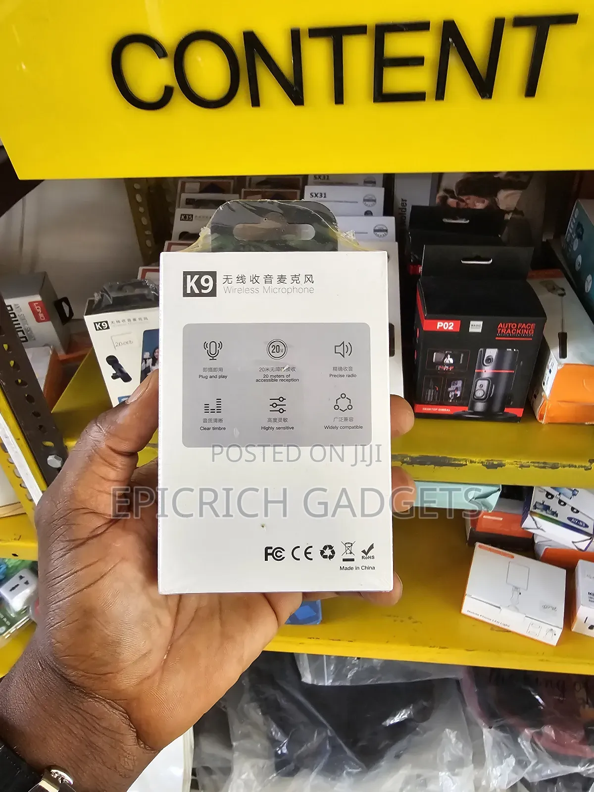 Wireless Mic for iPhone Content Creation