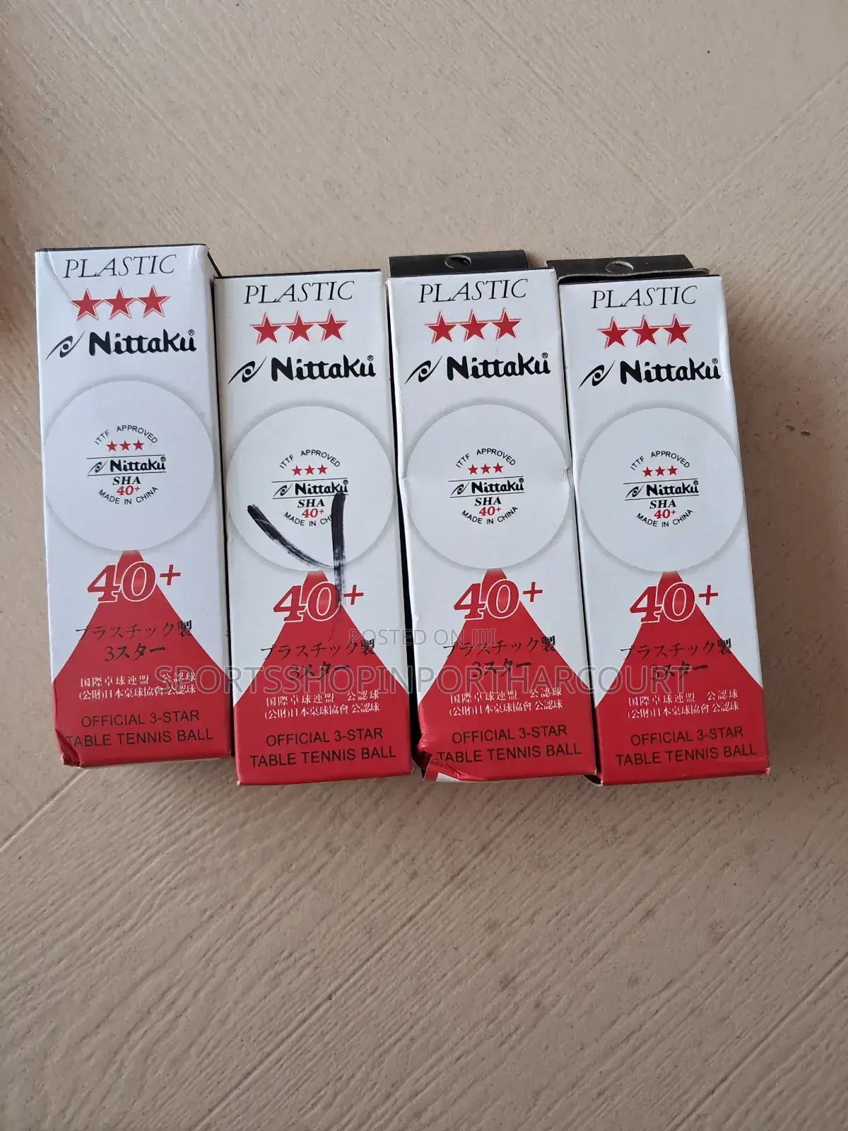 Table Tennis Ball 40+ (3in1)