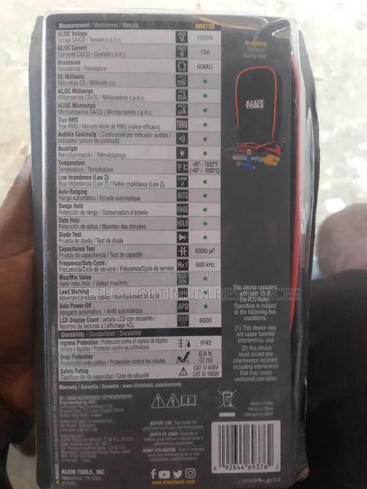 Klein Tools Digital Multimeter