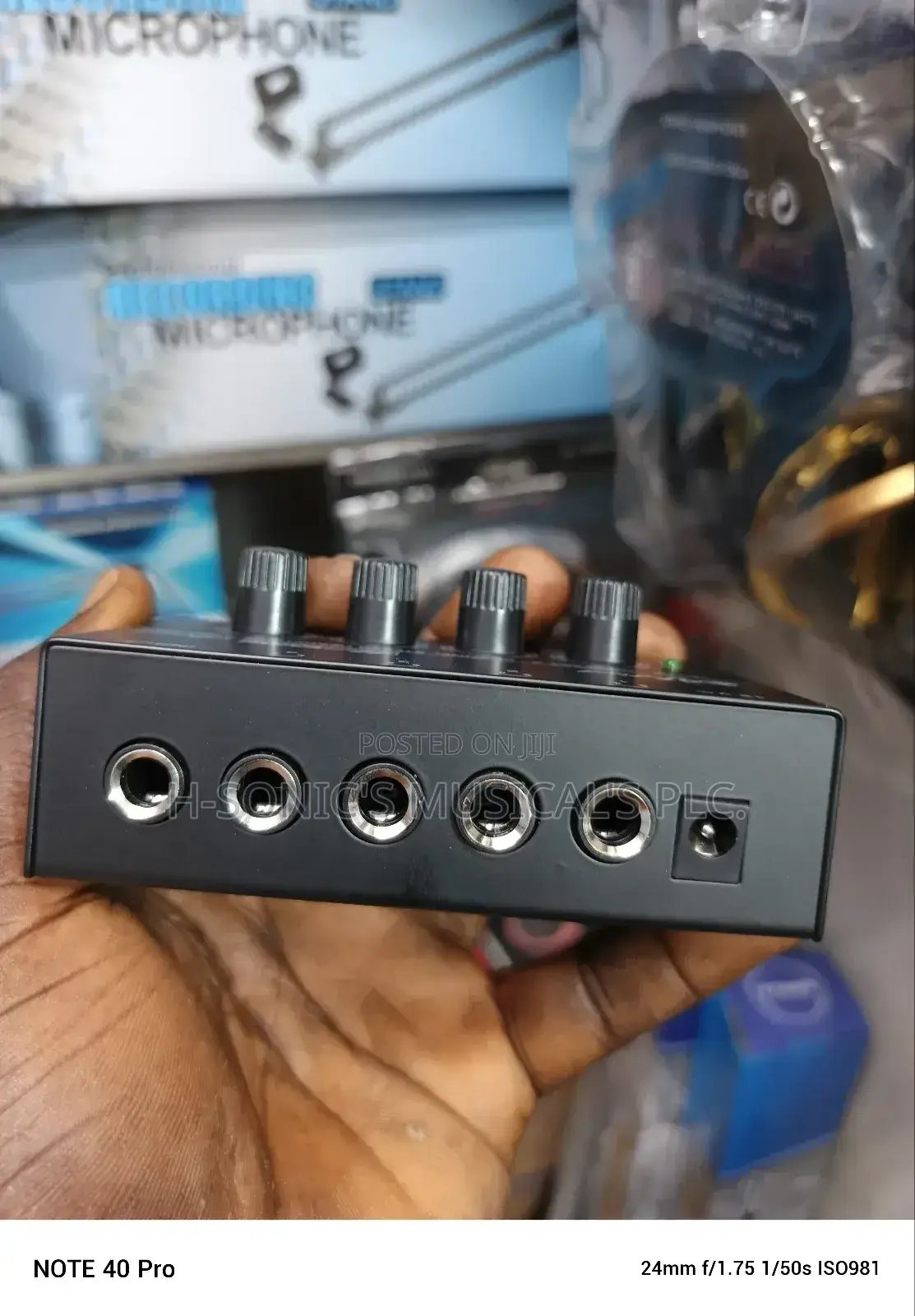 U-Phine Headphone 4 Channel Amplifier