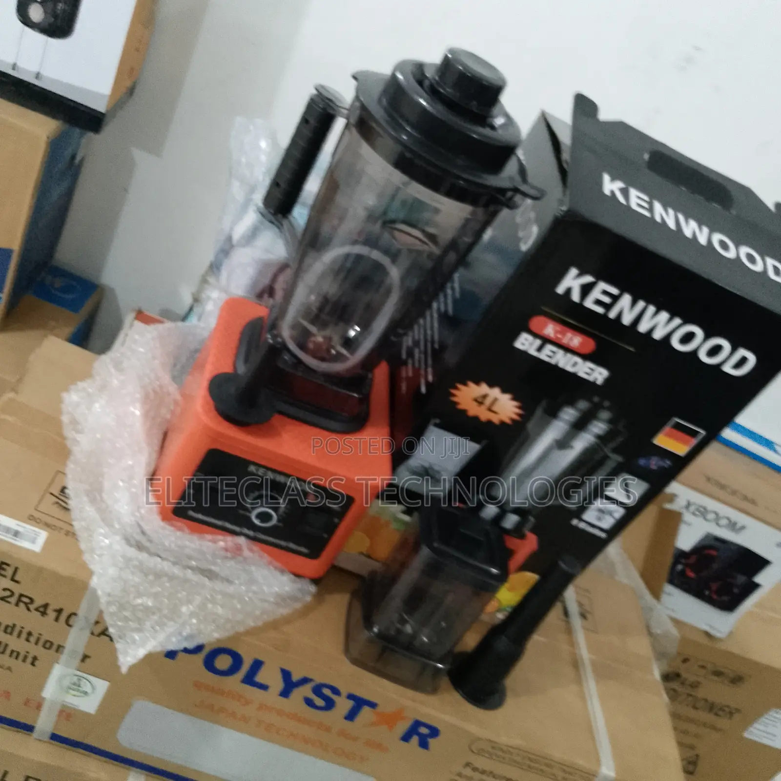Heavy Duty Kenwood 4L 9000W Blender With Double Cup