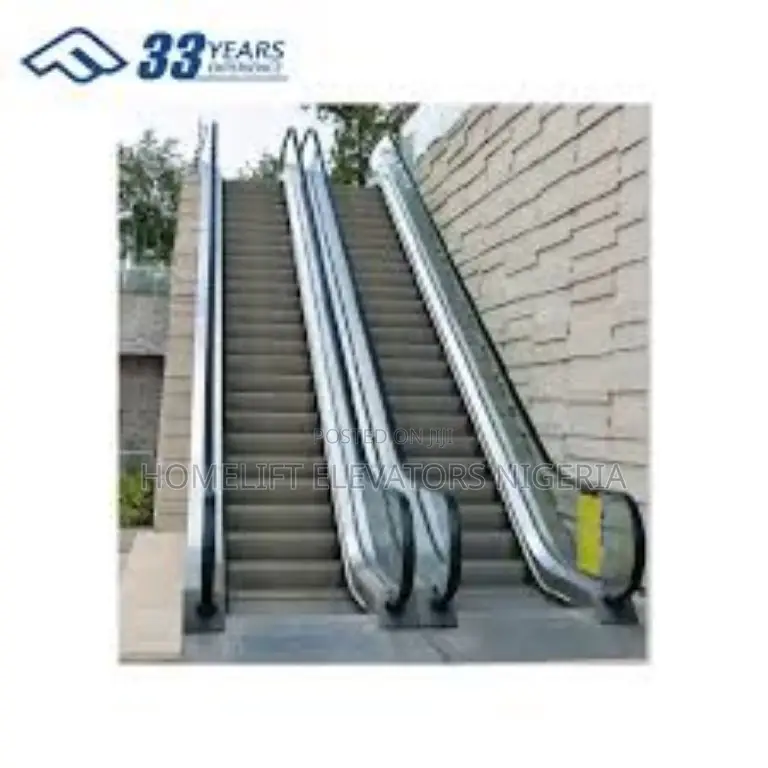 Step Stairs From Standard Escalator 30 Degree
