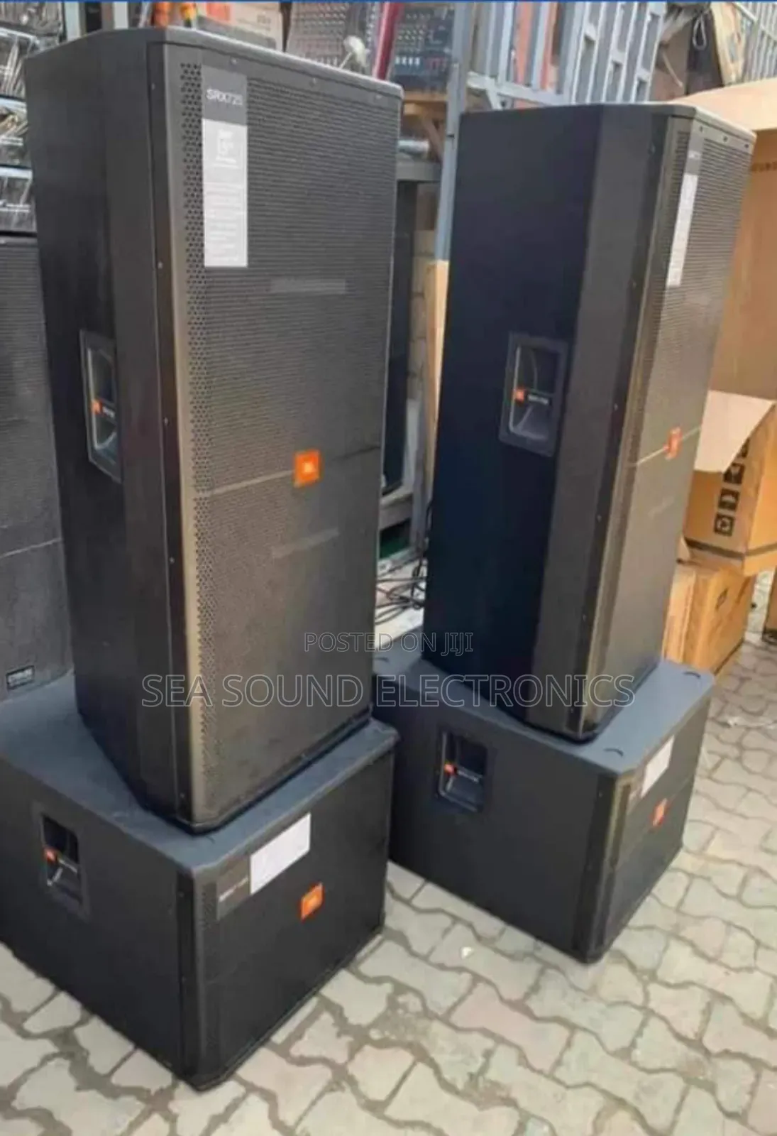 JBL Single Speaker and Subwoofer