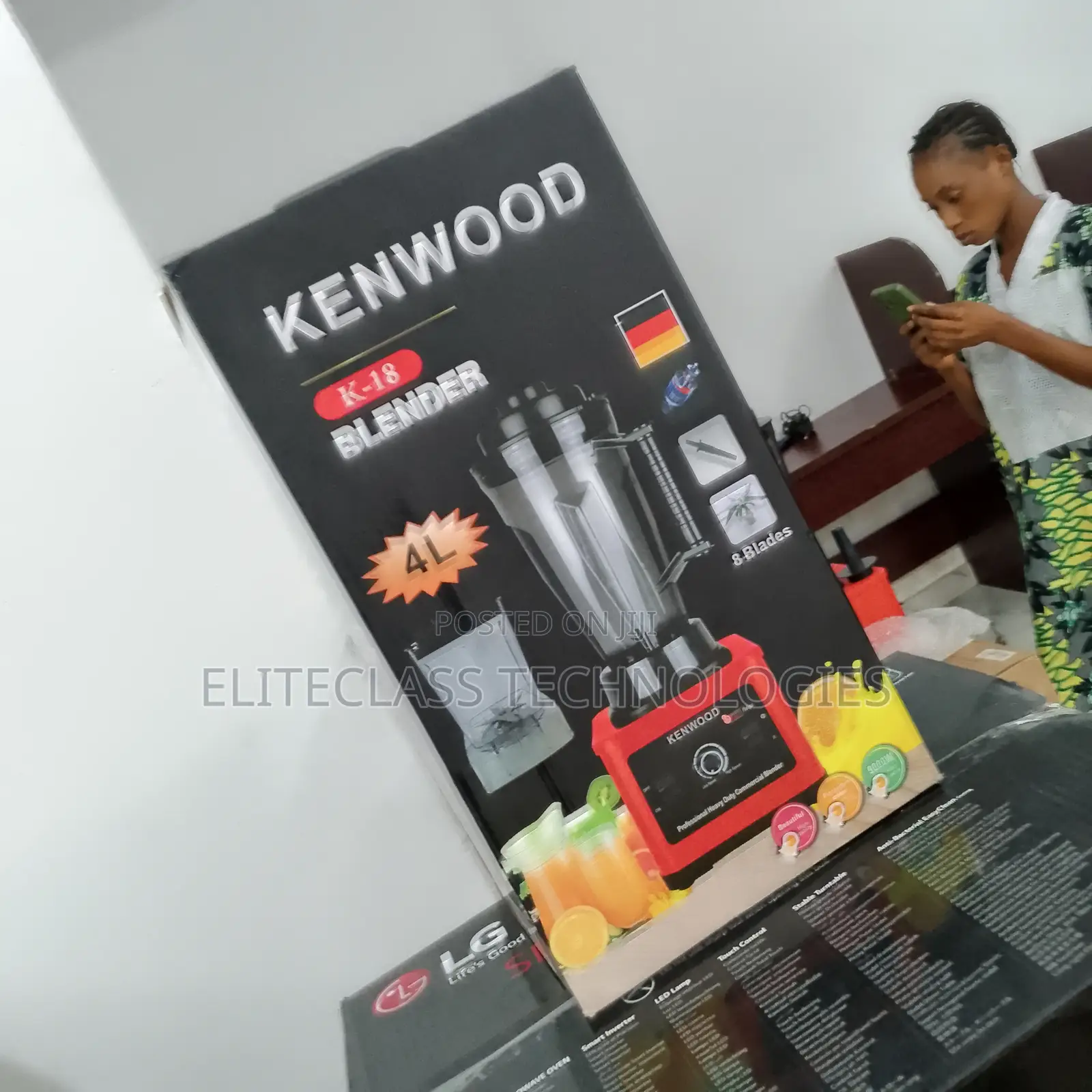 Kenwood Art of Blending 4L 9000W Blender With Double Cup