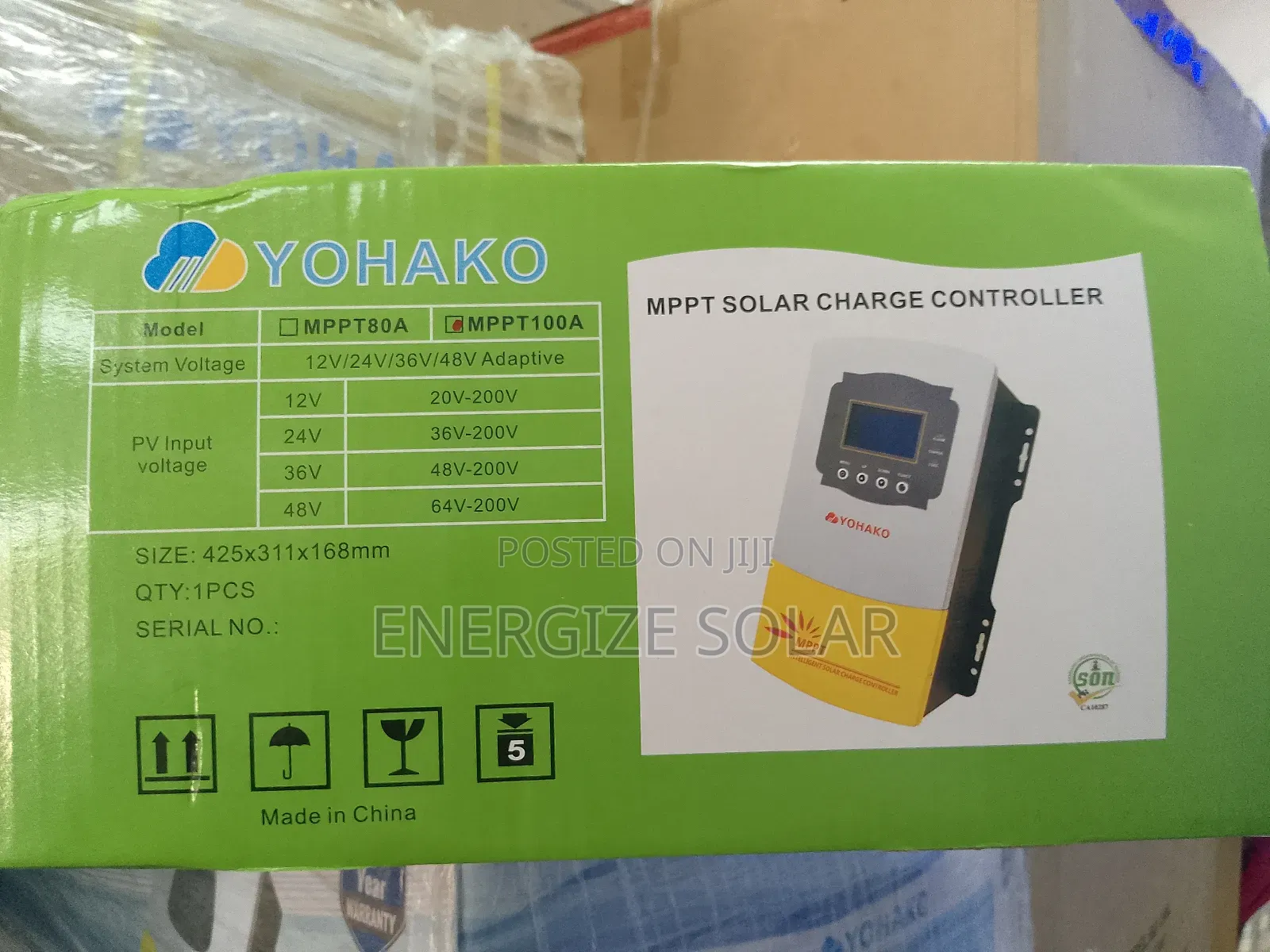 100A MPPT Yohako Charge Controller
