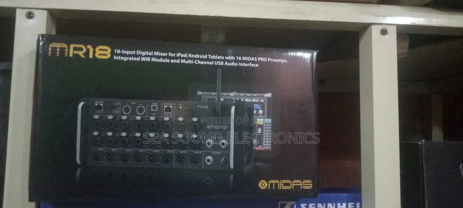 Midas 18 Input Digital Mixer Mr18