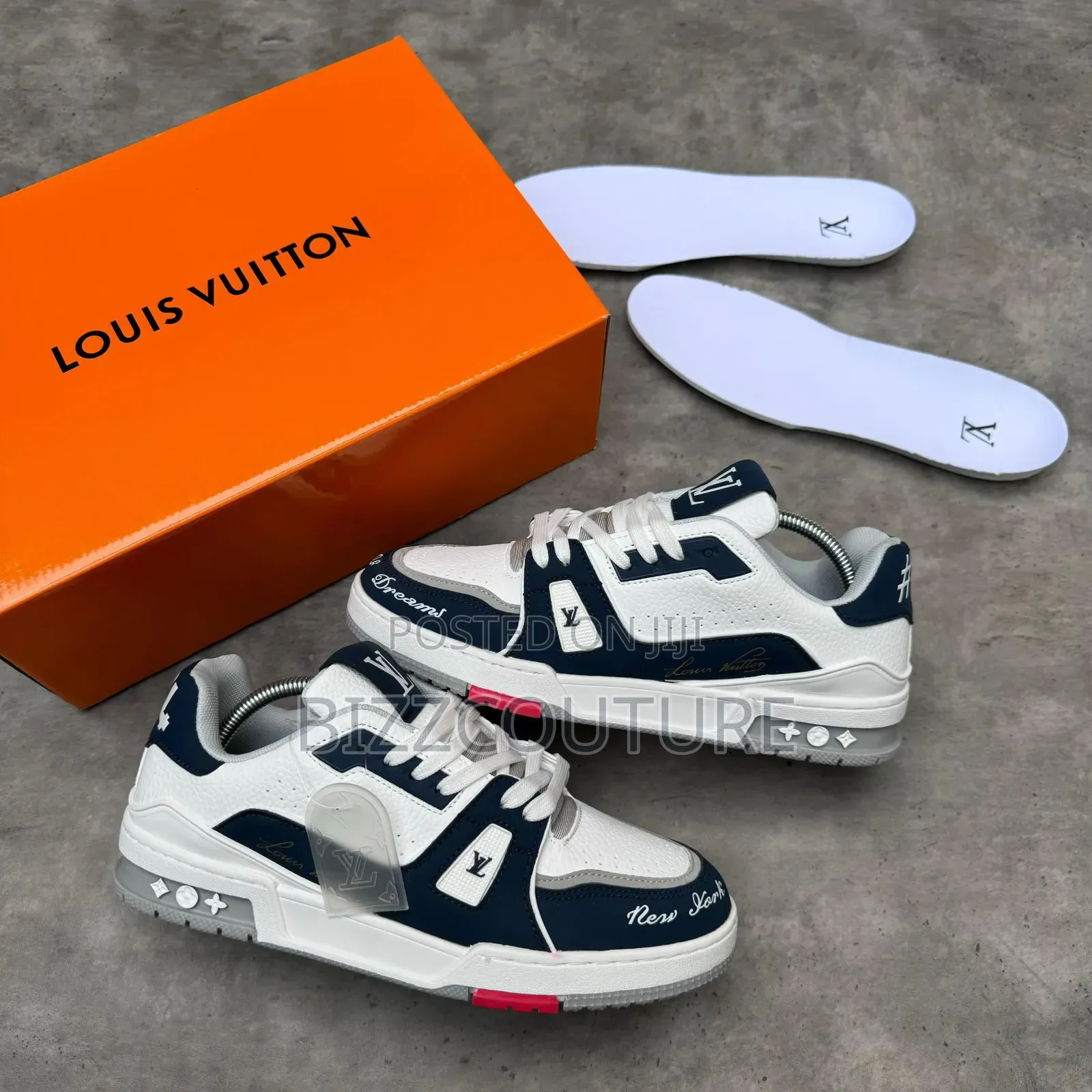 Original Louis Vuitton Luxury Sneakers Available in Store