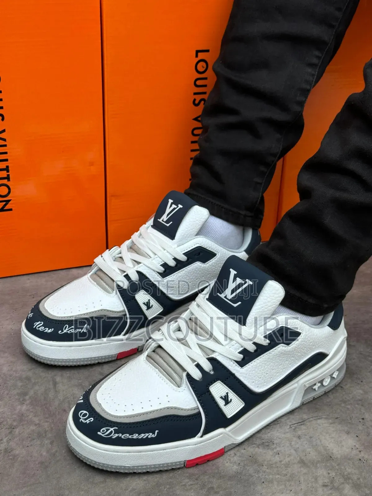 Original Louis Vuitton Luxury Sneakers Available in Store