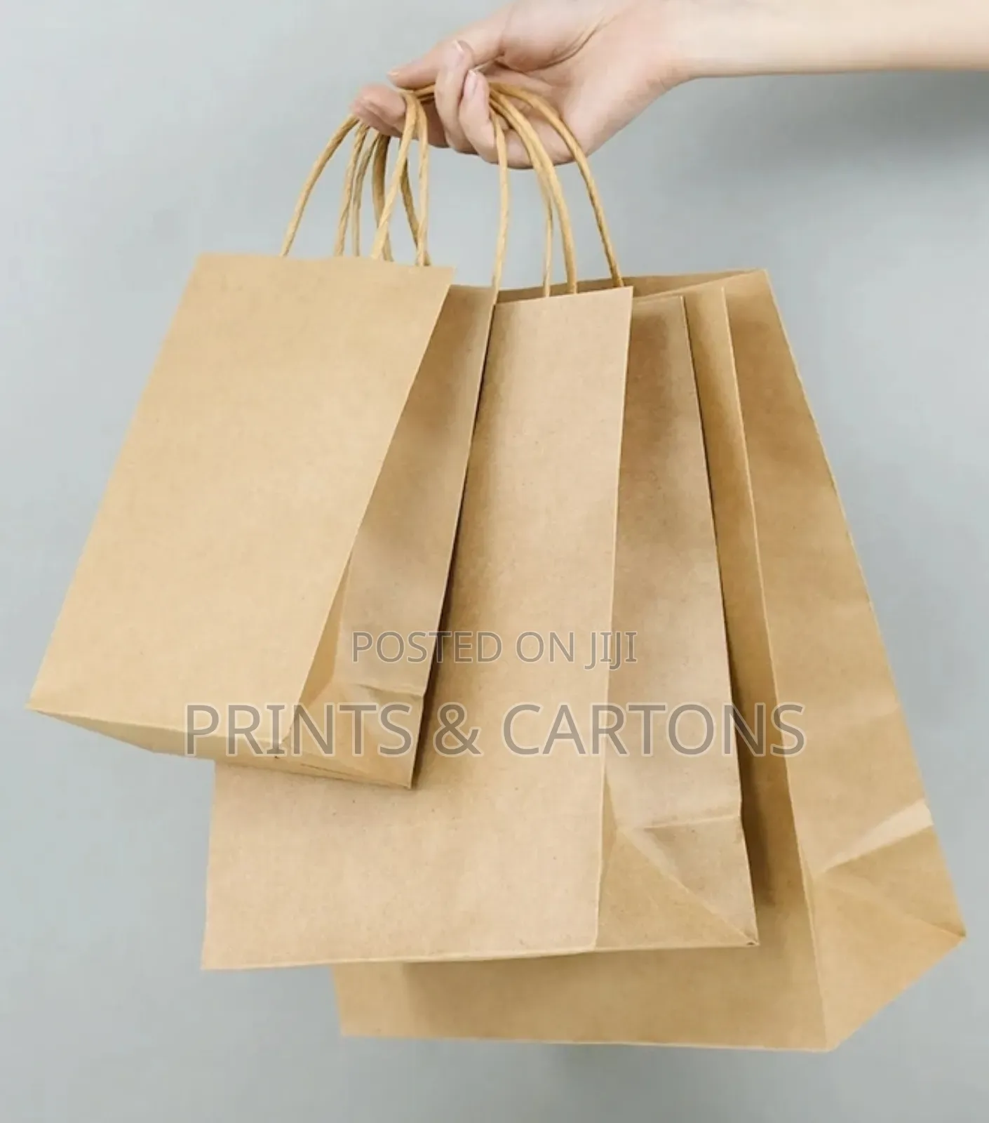 Crafted Brown Paper Bag for Food Packaging