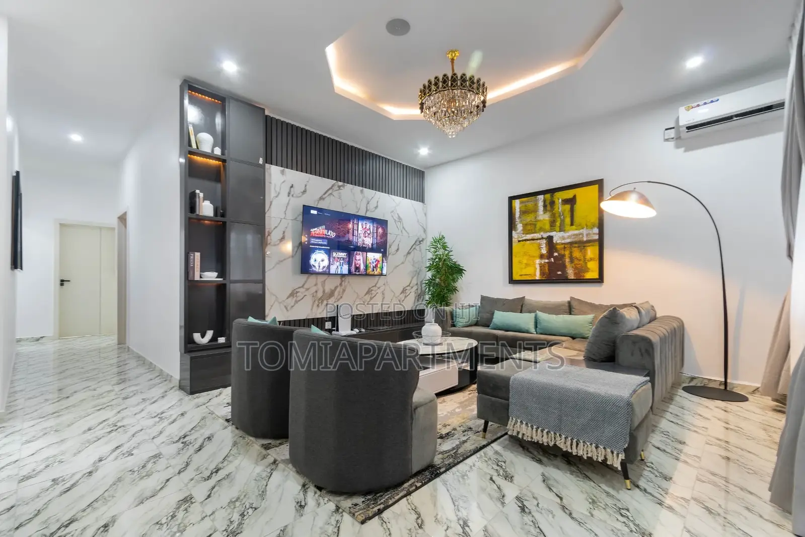 3 Bedroom Shortlet Apartment With Pool, Gym, Ps5 in Ikate