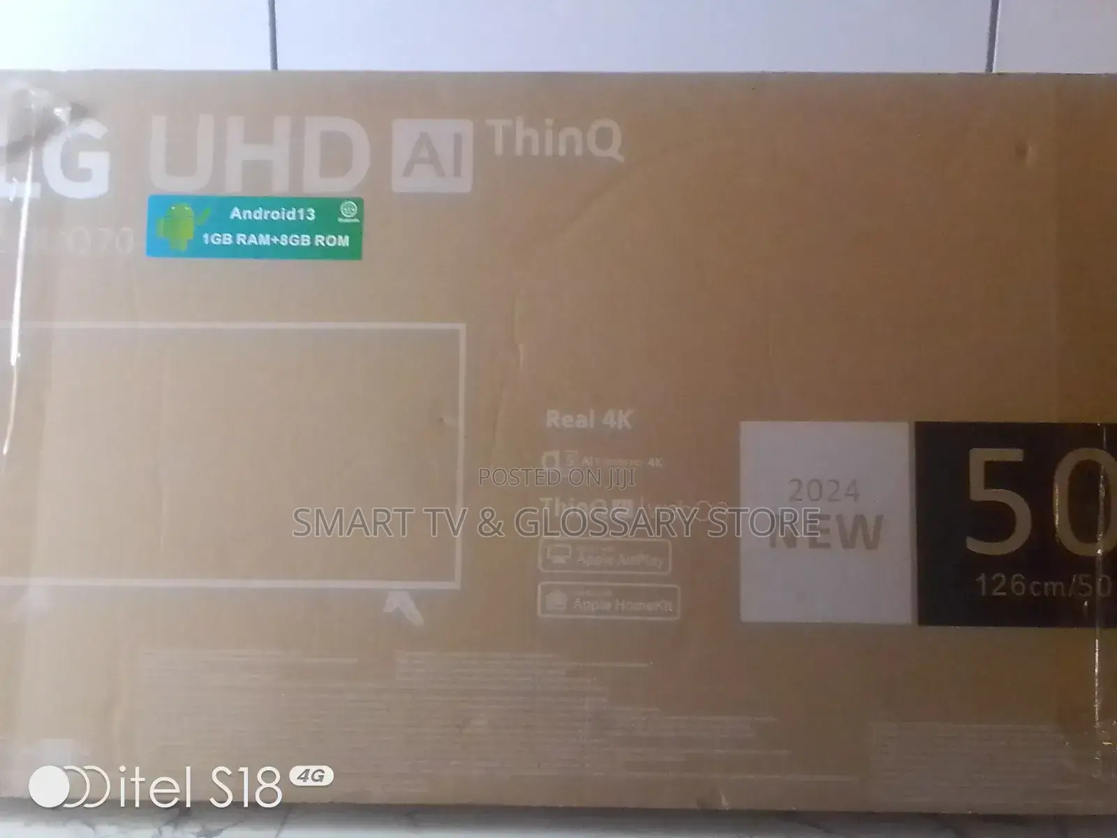 50 Inches Lg Lad With White Carton