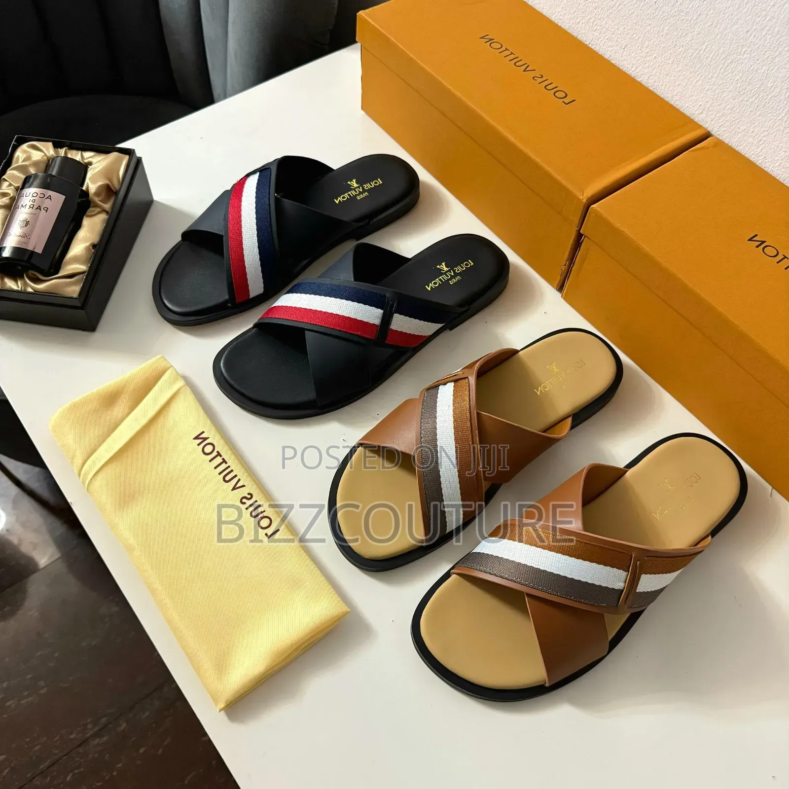 Original LOUIS VUITTON Sandals Available in Store