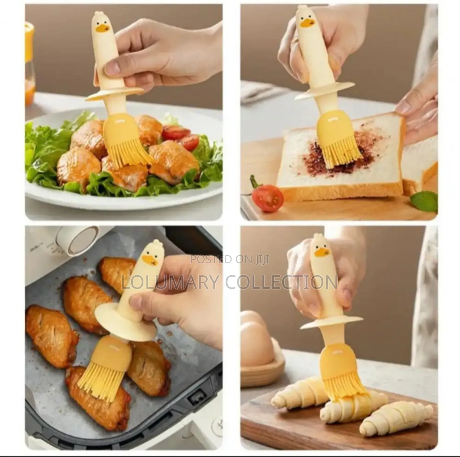 Glass Oil Bottle Dispenser With Brush