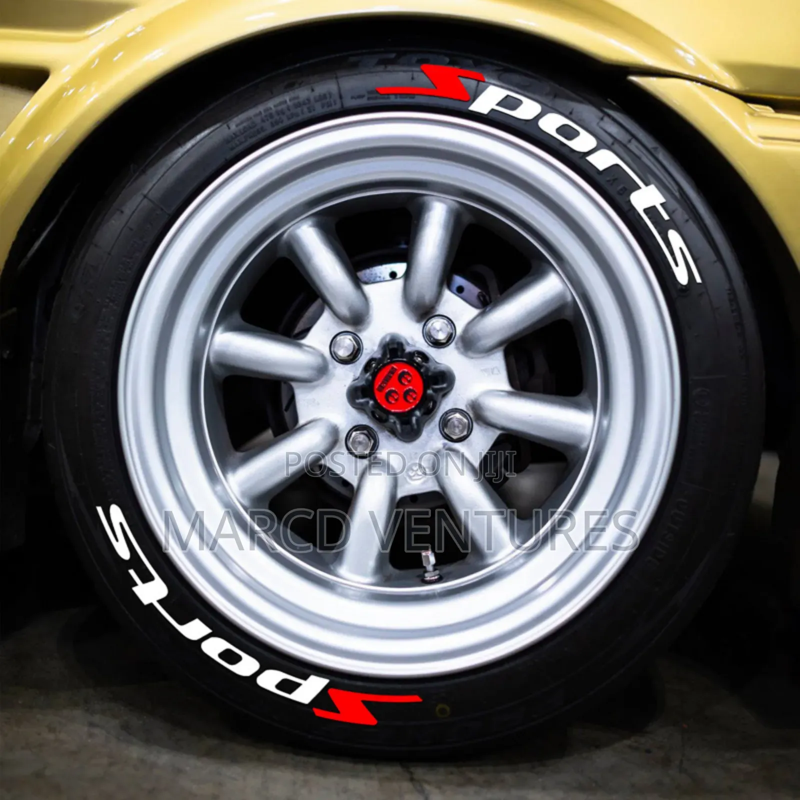 Universal Sport Tyre Letters Modifications