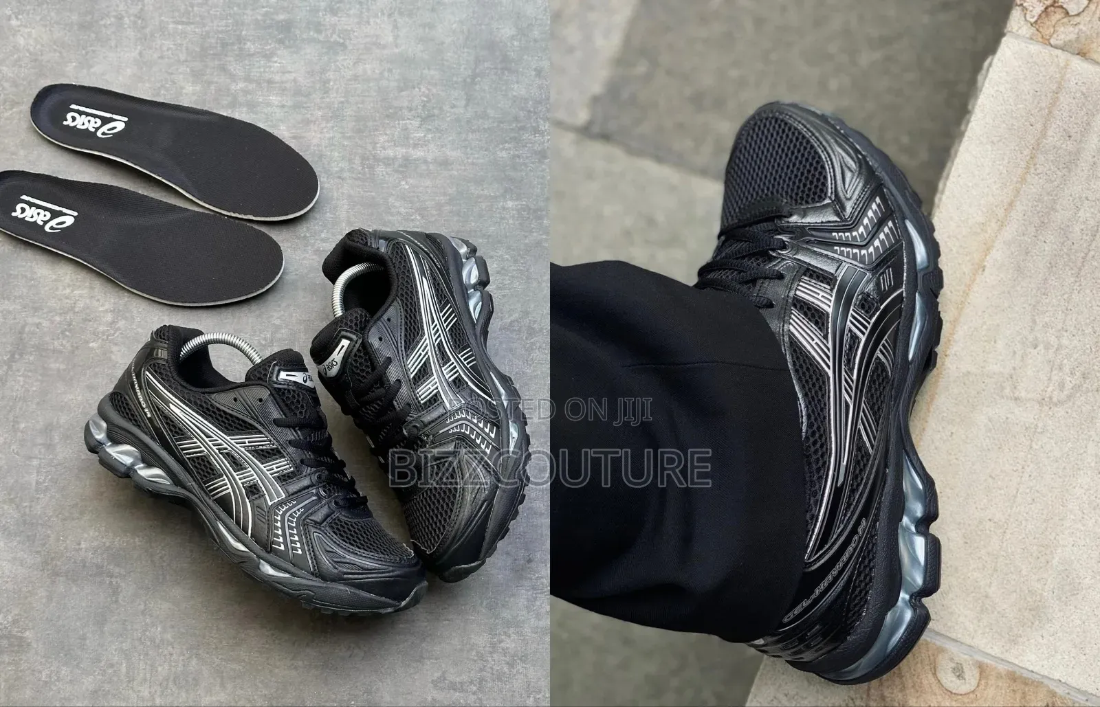 Original ASICS KAYANO 14 Black Available in Store