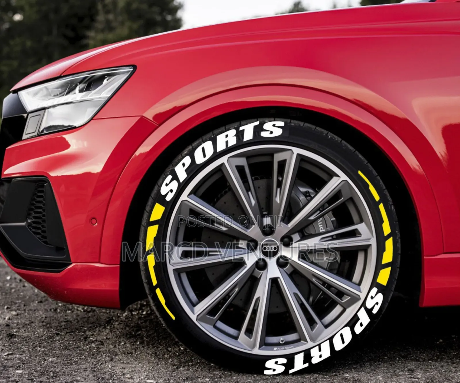 Sport Universal Letters Tyre Modifications