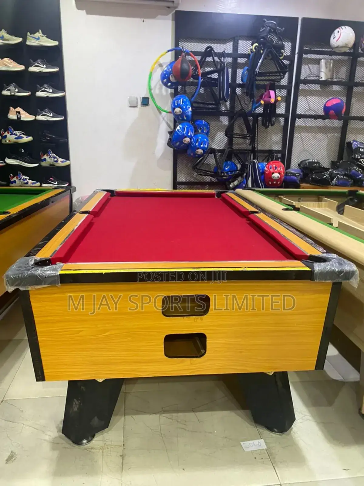 7 Ft Locally Made Coin-Operated Snooker Board