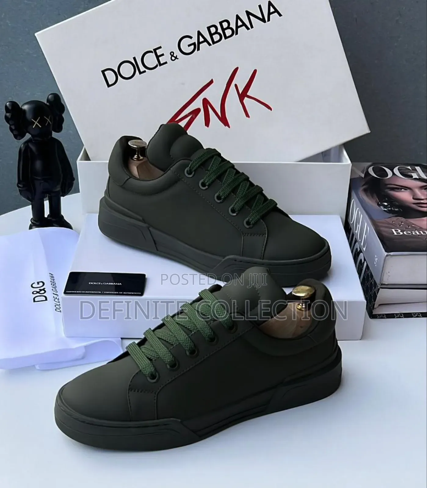 DOLCE GABBANA Top Notch Sneakers By