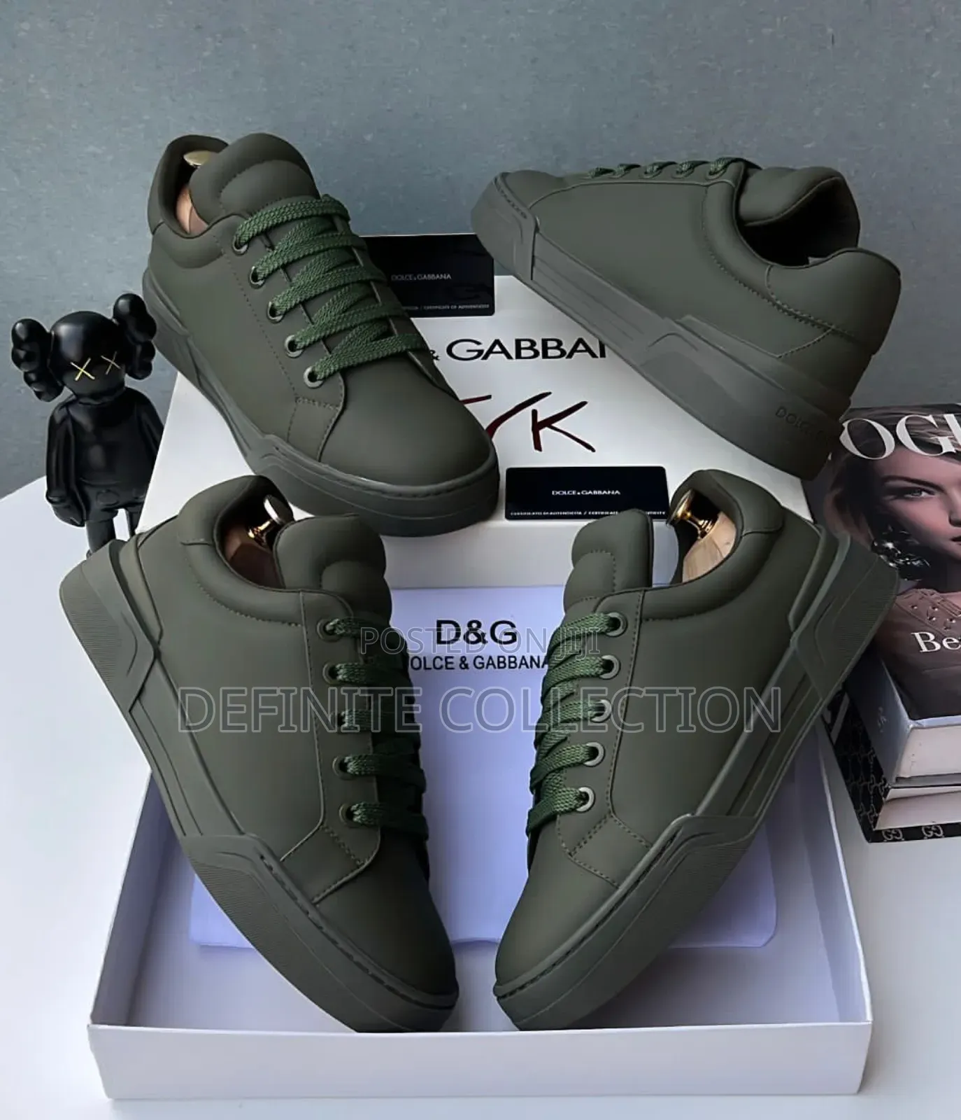 DOLCE GABBANA Top Notch Sneakers By