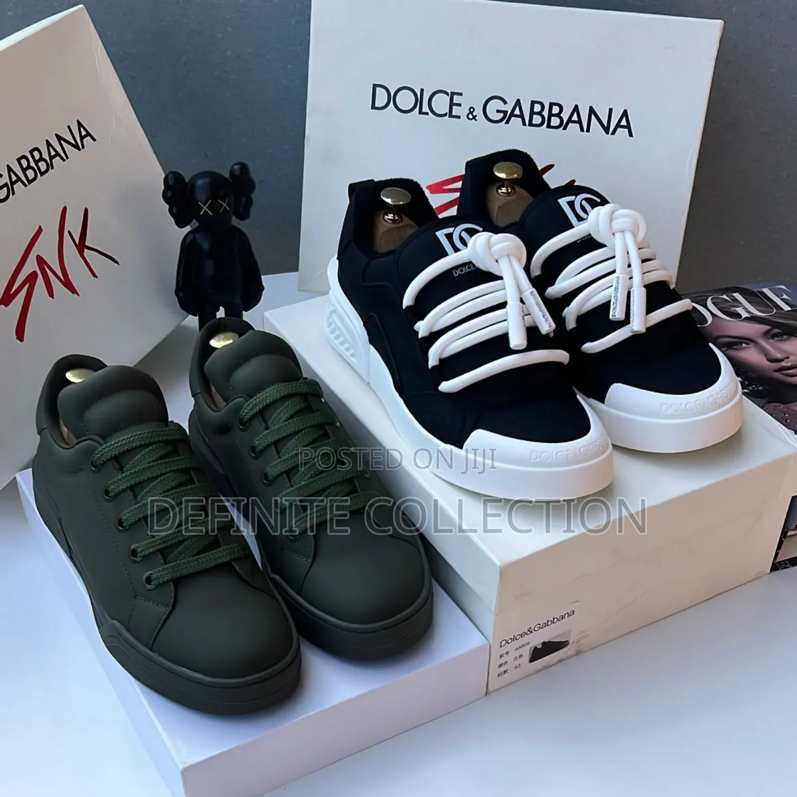 DOLCE GABBANA Top Notch Sneakers By