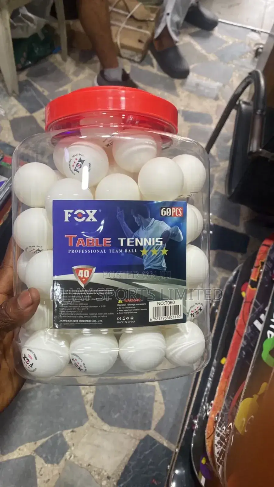 Set of Table Tennis Balls