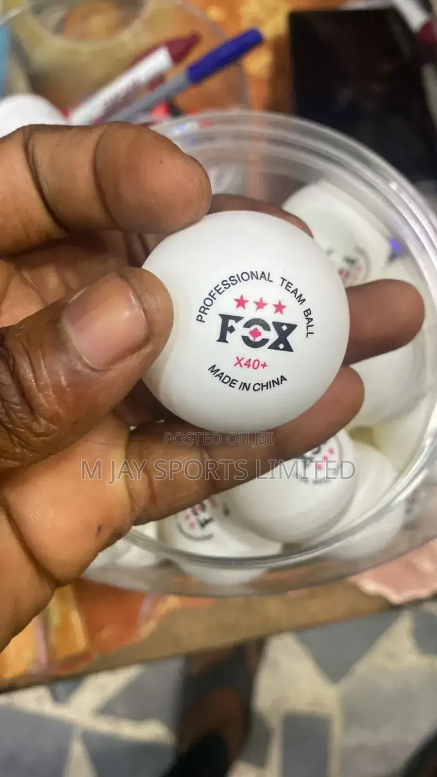 Set of Table Tennis Balls