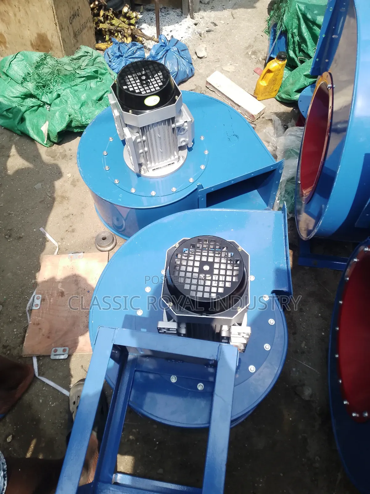 7.5 Kw Industrial Blower 10 Hp