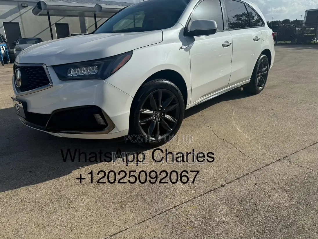 Acura MDX Tech & A-Spec Pkgs SH-AWD 2020 White