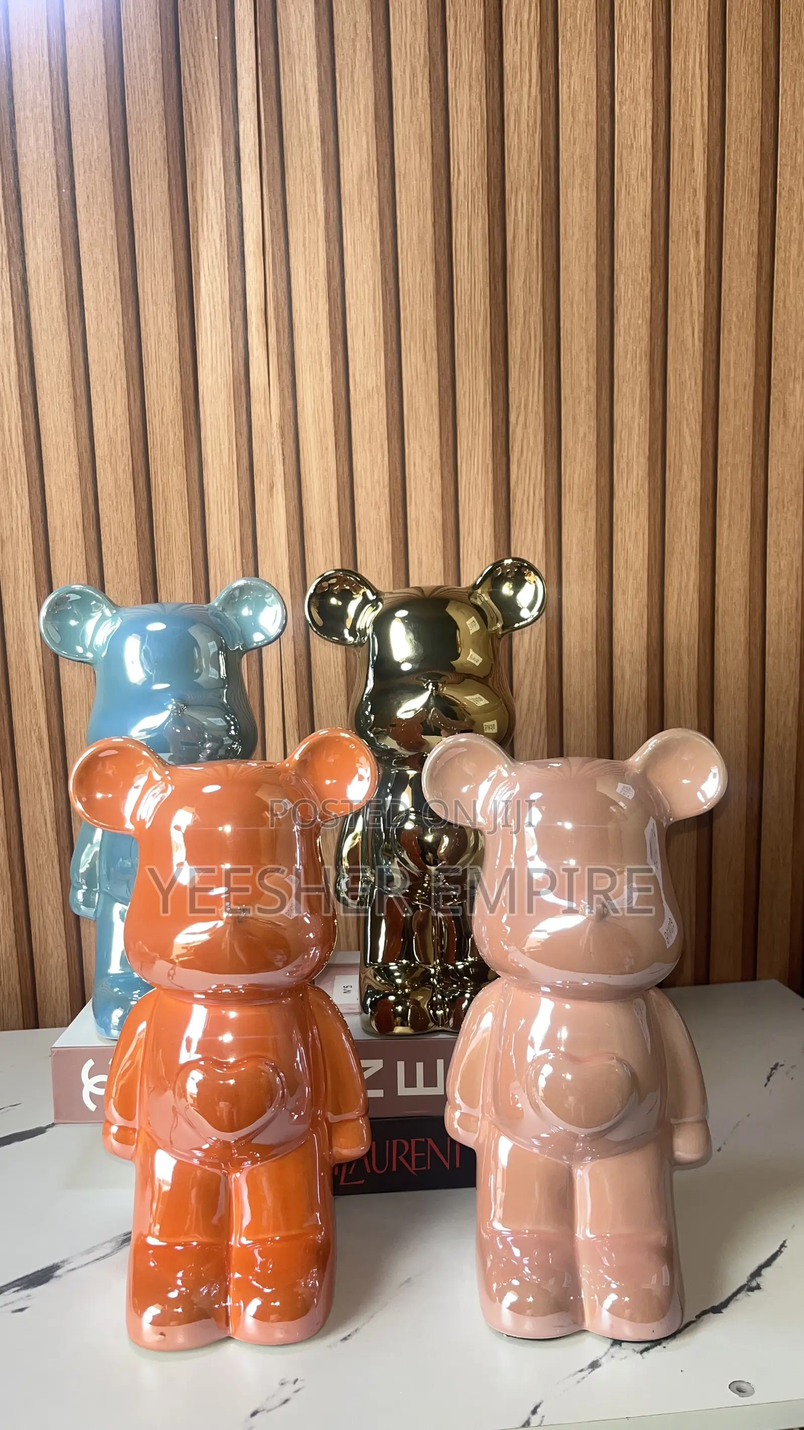 Colorful Kaw Figurines