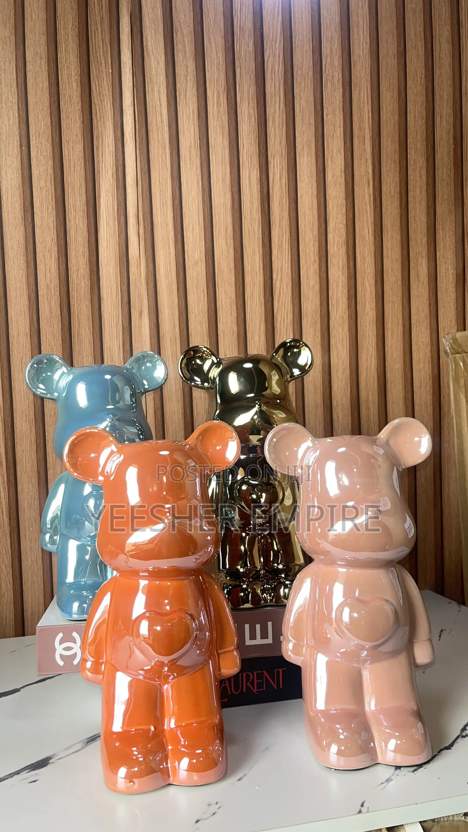 Colorful Kaw Figurines