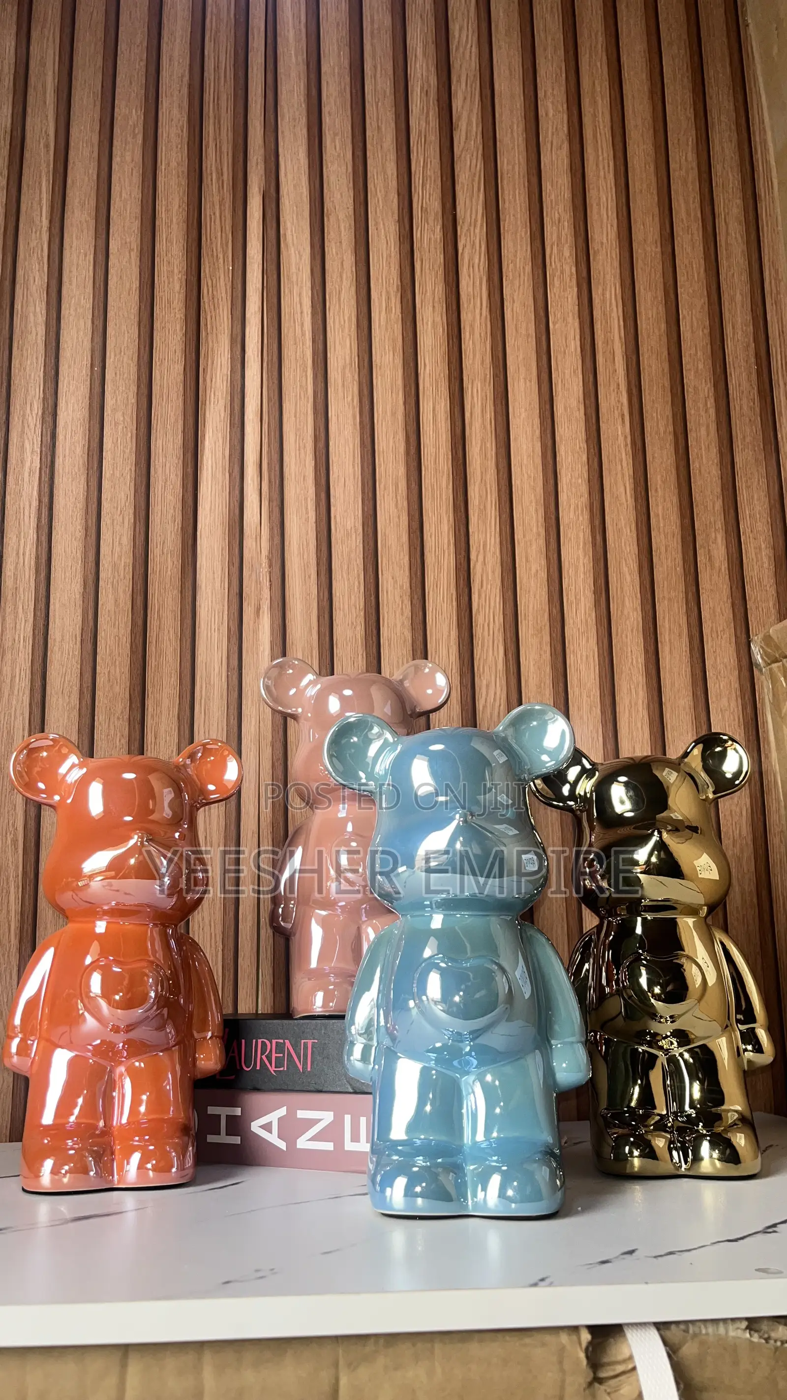 Colorful Kaw Figurines
