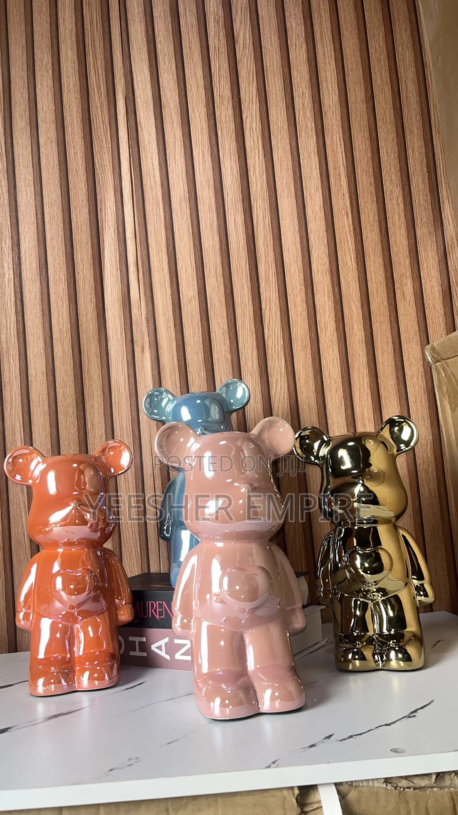 Colorful Kaw Figurines