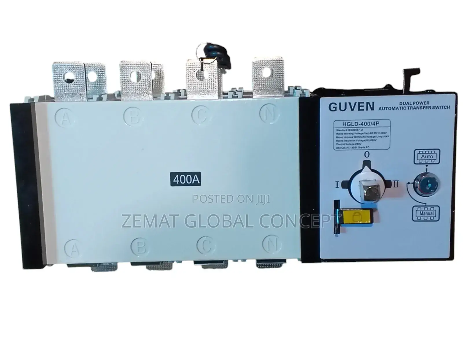 400A Heavy Duty Automatic Transfer Switch 3phase