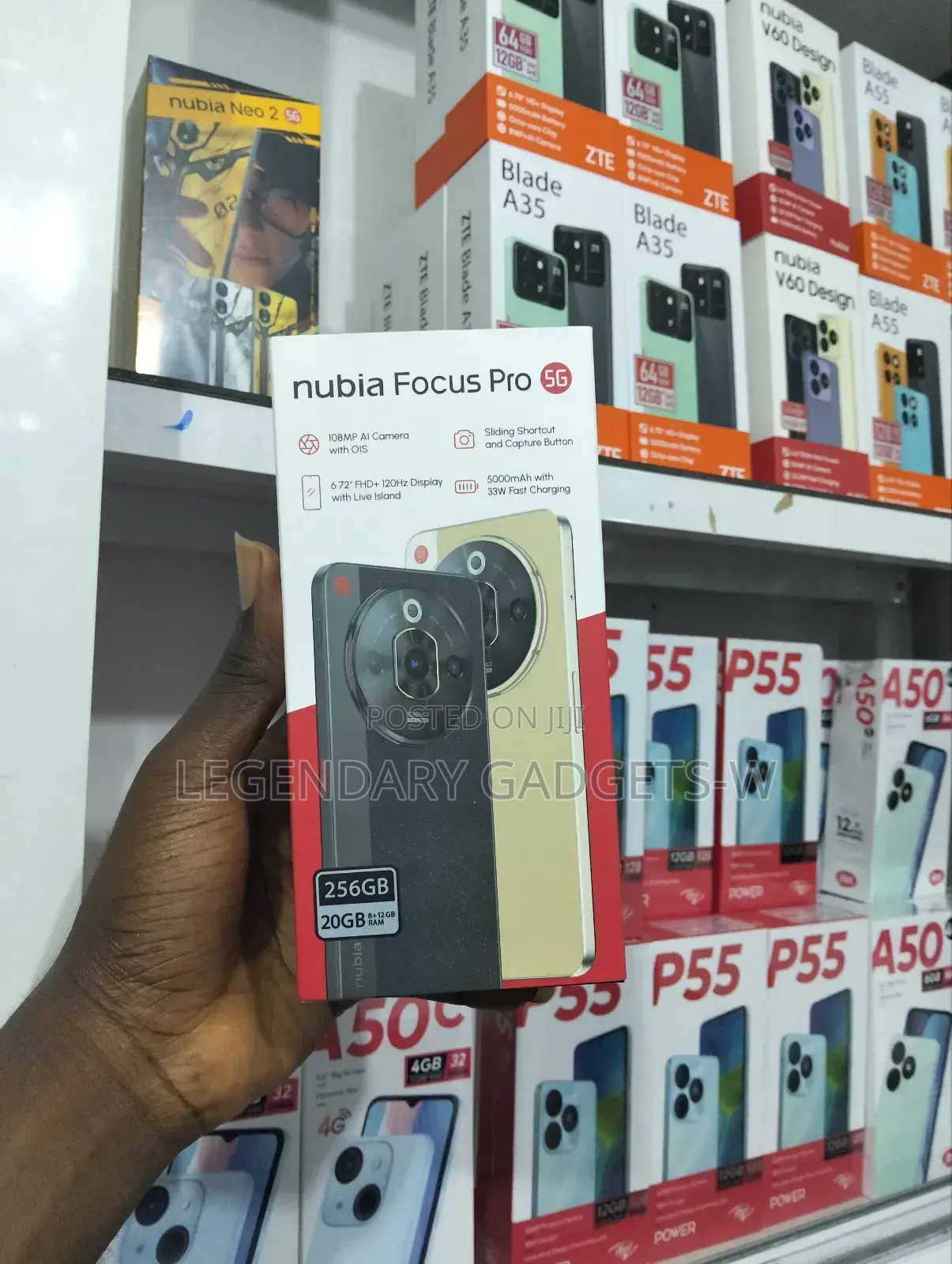 New ZTE nubia Focus Pro 256 GB