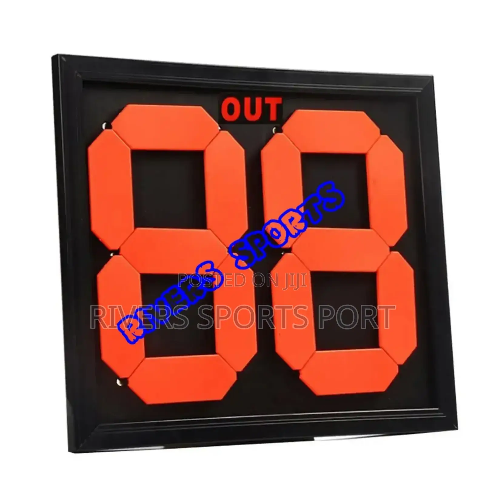 Football Soccer Substitution Board for Change Player Time
